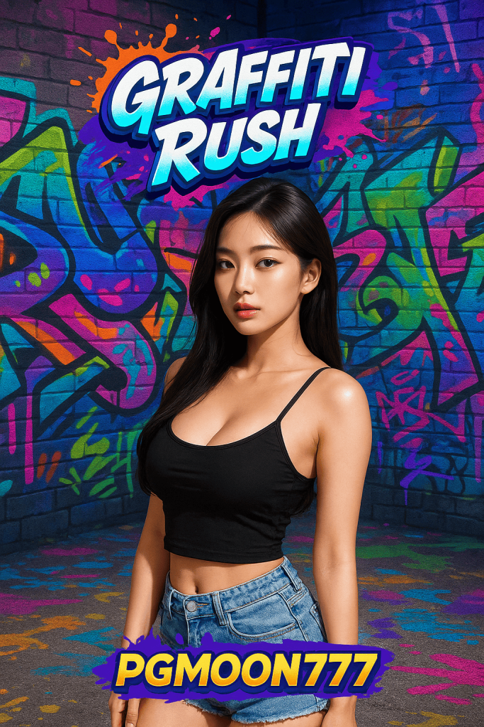 GRAFFITI RUSH สล็อตกราฟฟิตีสุดมันส์ แตกง่าย PGMOON777