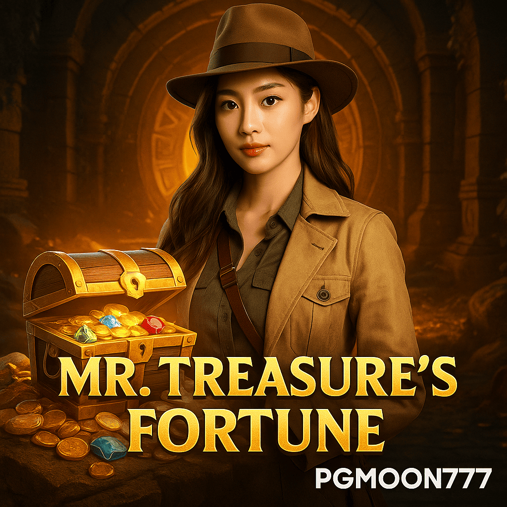 MR. TREASURE'S FORTUNE สล็อตนักล่าสมบัติผจญภัย PGMOON777