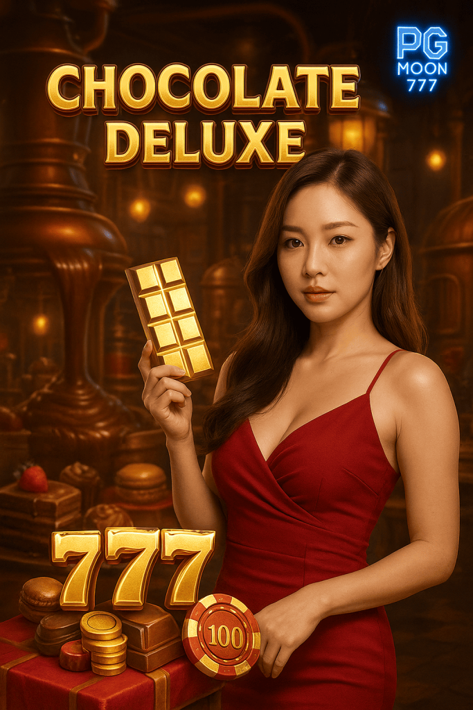 CHOCOLATE DELUXE เกมสล็อตช็อกโกแลตหรู แตกง่าย ลุ้นโบนัสใหญ่กับ PGMOON777