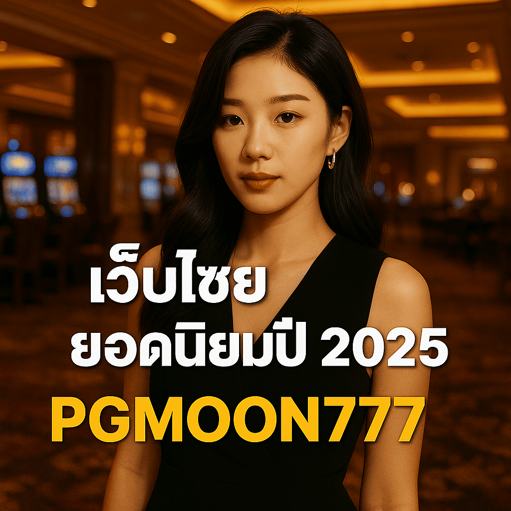 เว็บไซต์ยอดนิยมปี 2025 รวมสุดยอดความบันเทิงออนไลน์กับ PGMOON777
