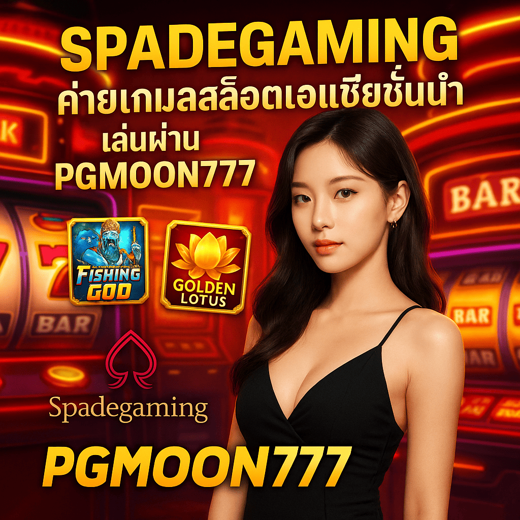 SPADEGAMING ค่ายเกมสล็อตเอเชียชั้นนำ เล่นผ่าน PGMOON777