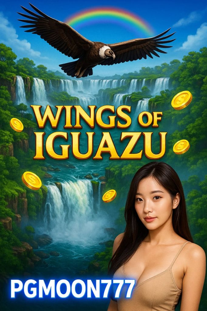 WINGS OF IGUAZU สล็อตน้ำตกอิกัวซูสุดอลังการแตกง่ายที่ PGMOON777