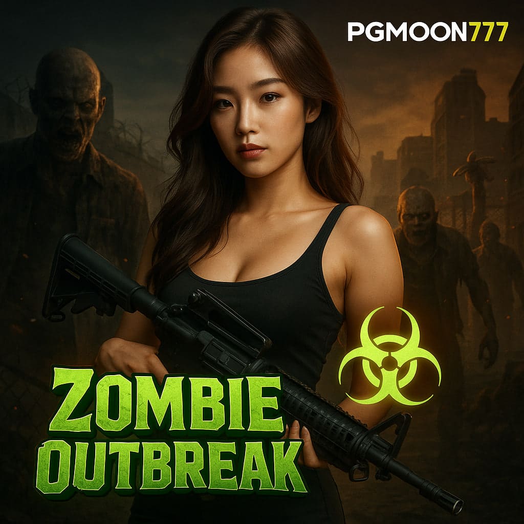 ZOMBIE OUTBREAK สล็อตซอมบี้ระบาดแตกง่ายที่ PGMOON777