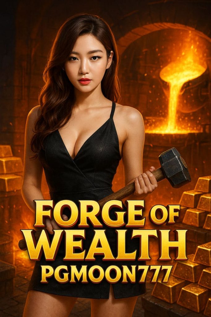 FORGE OF WEALTH สล็อตโรงหลอมทองคำมหาสมบัติ PGMOON777