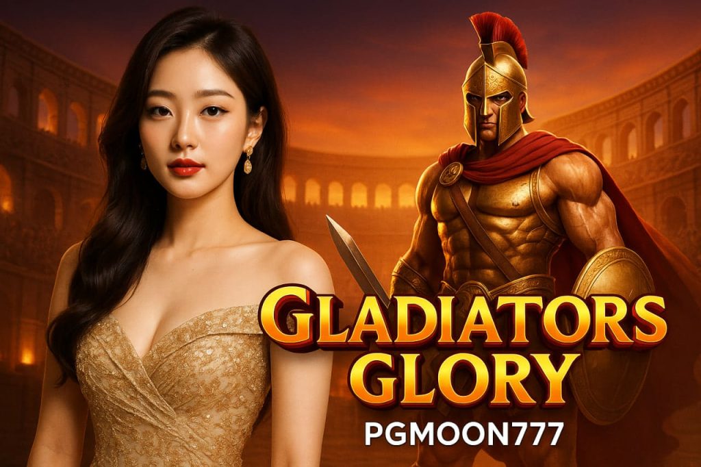 Gladiators Glory PGMOON777 สล็อตนักสู้โรมันสุดมันส์แตกง่าย