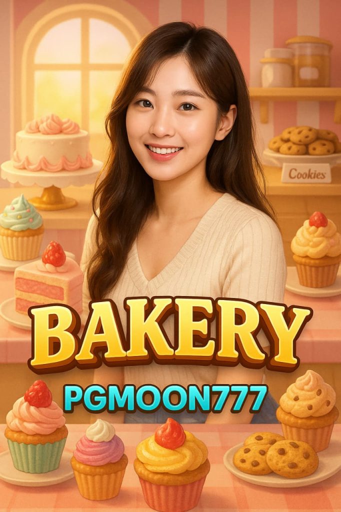 PGMOON777 เสิร์ฟความหวานละมุนใน BAKERY สล็อตขนมอบแห่งโชคลาภ