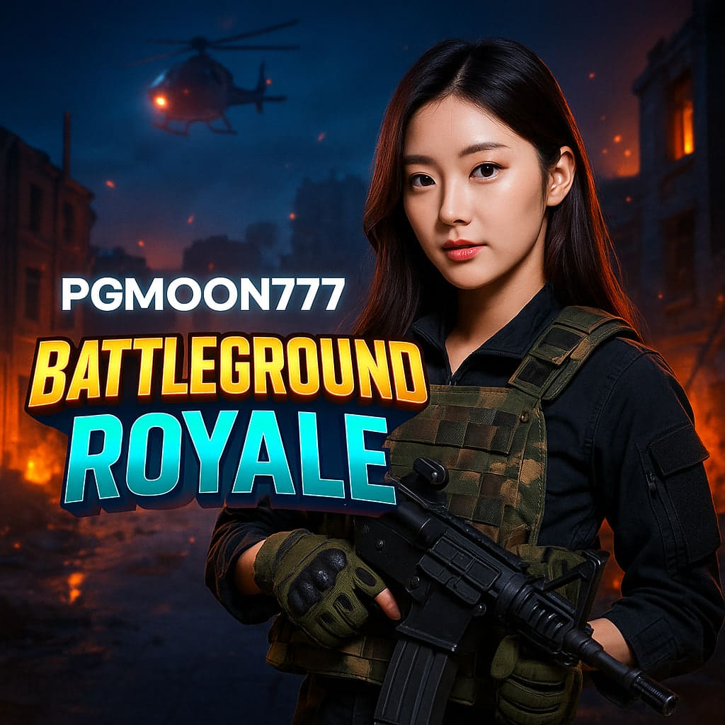 Battleground Royale สล็อตสงครามมันส์จาก PGMOON777 แตกทุกสมรภูมิ